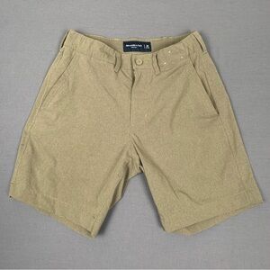 Abercrombie & Fitch Stretch Shorts Men’s Size 28, 8” Inseam, Army Green, Casual